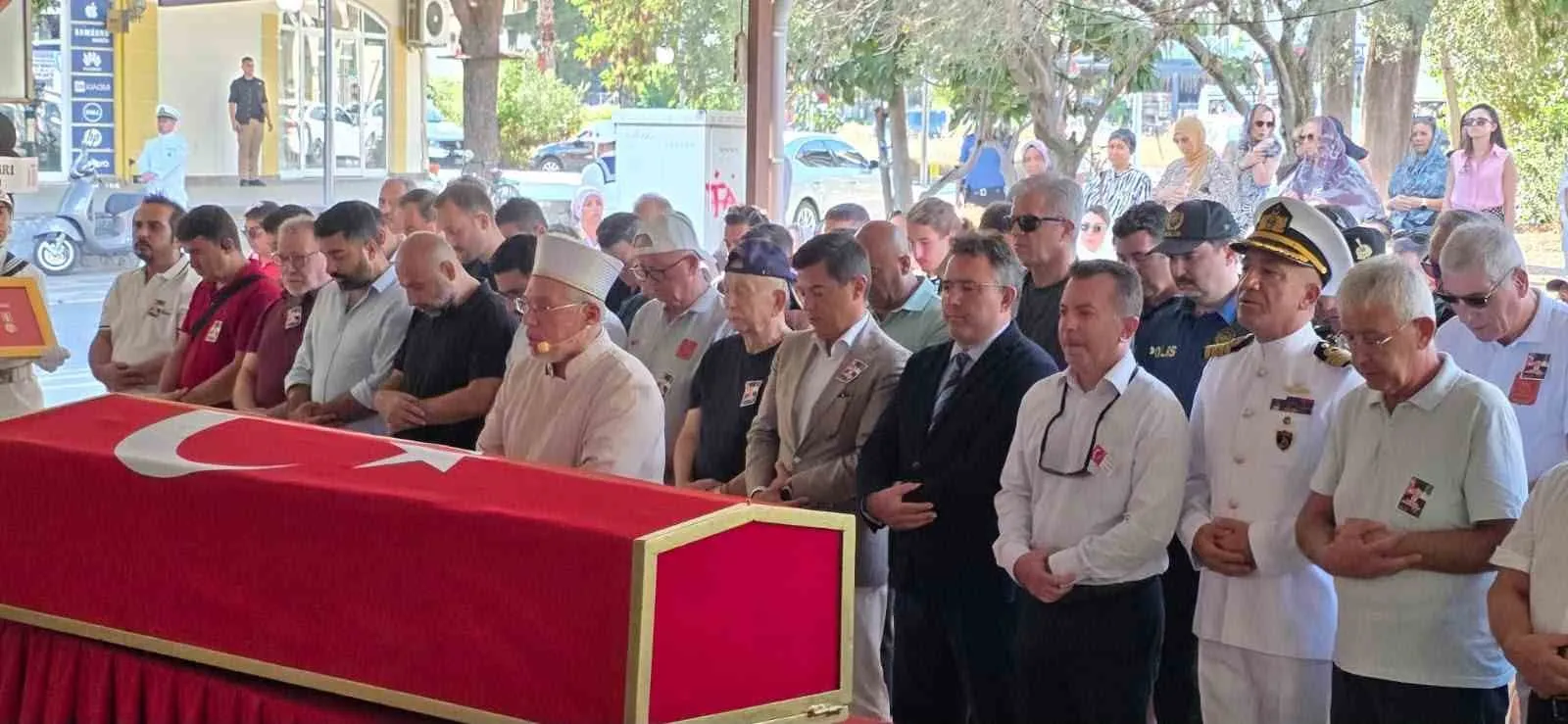 Marmaris kahramanını uğurladı: Kıbrıs Gazisi Yusuf Yavuzer son yolculuğuna çıktı