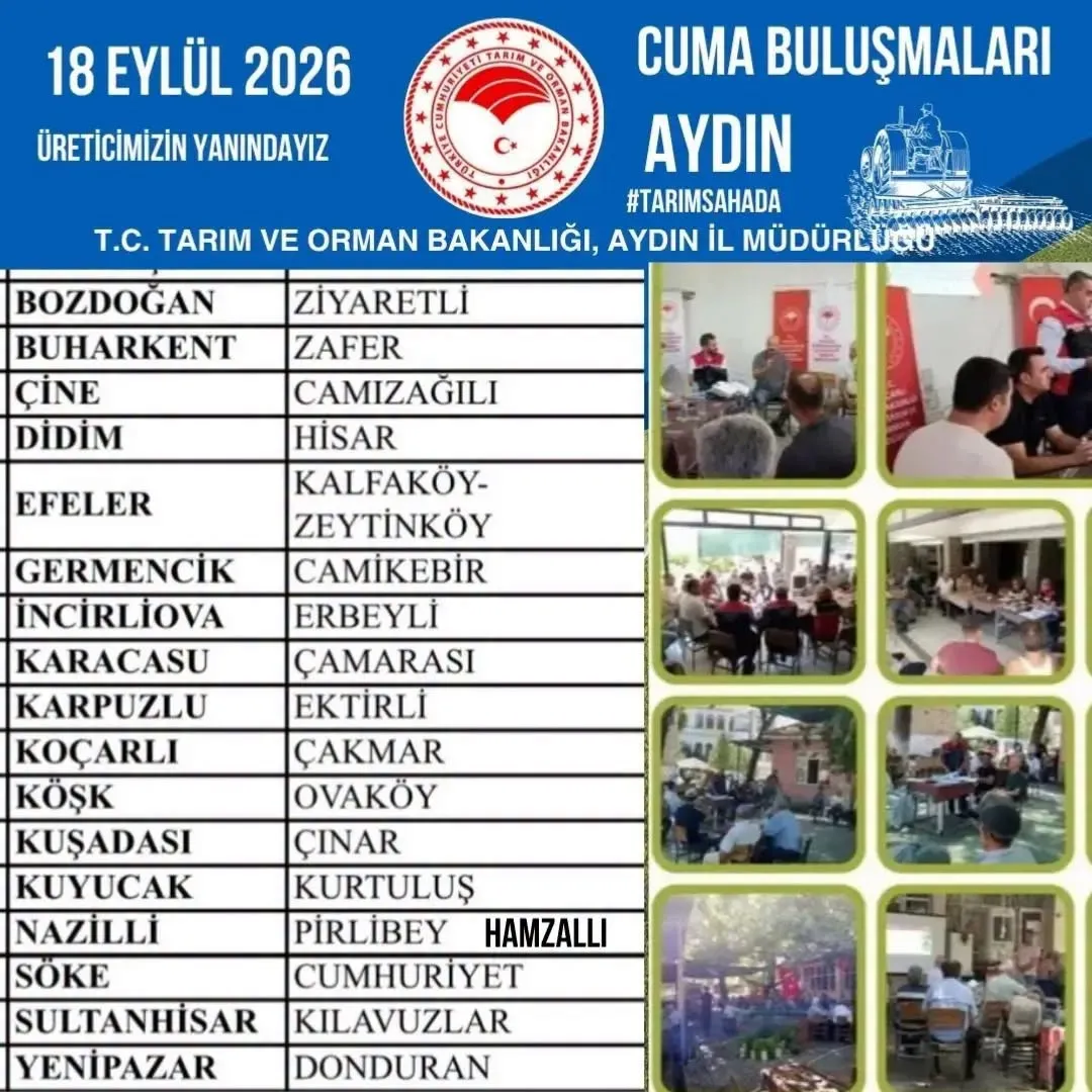 Aydınlı çiftçinin ayağına gidiliyor: 17 ilçede dev zirve hazırlığı