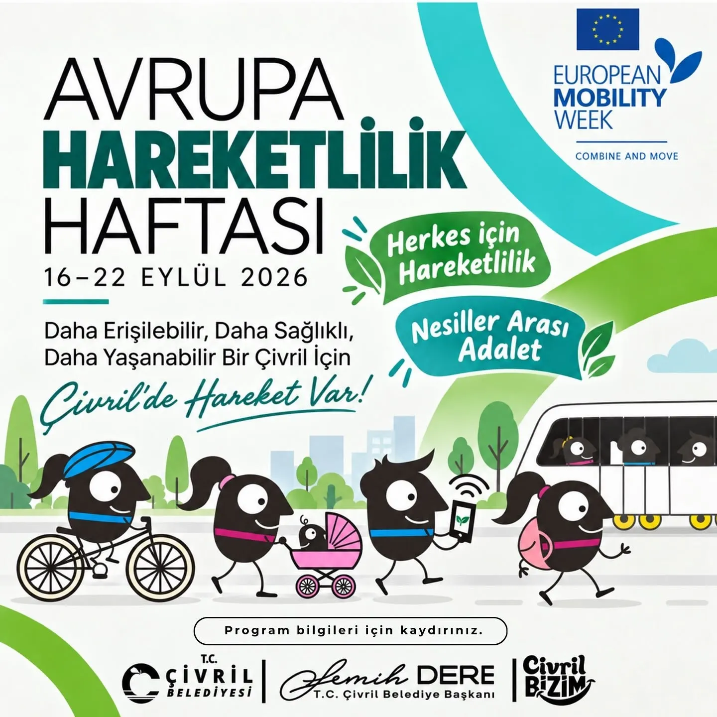 Çivril’de hareketli yaşam rüzgarı: Pedal çevirip sokağını tasarlayacaklar