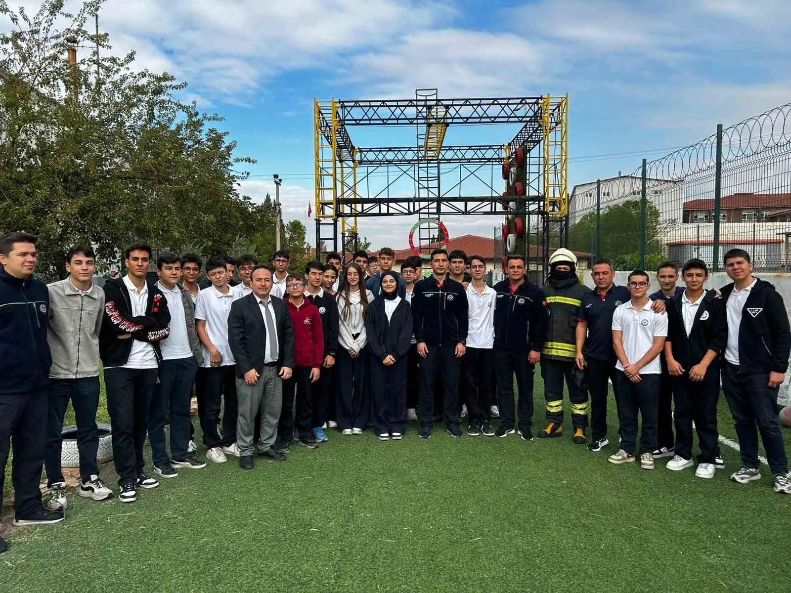 Denizli OSB'de itfaiyecilere vefa günü: 7/24 nöbetteki kahramanlar unutulmadı