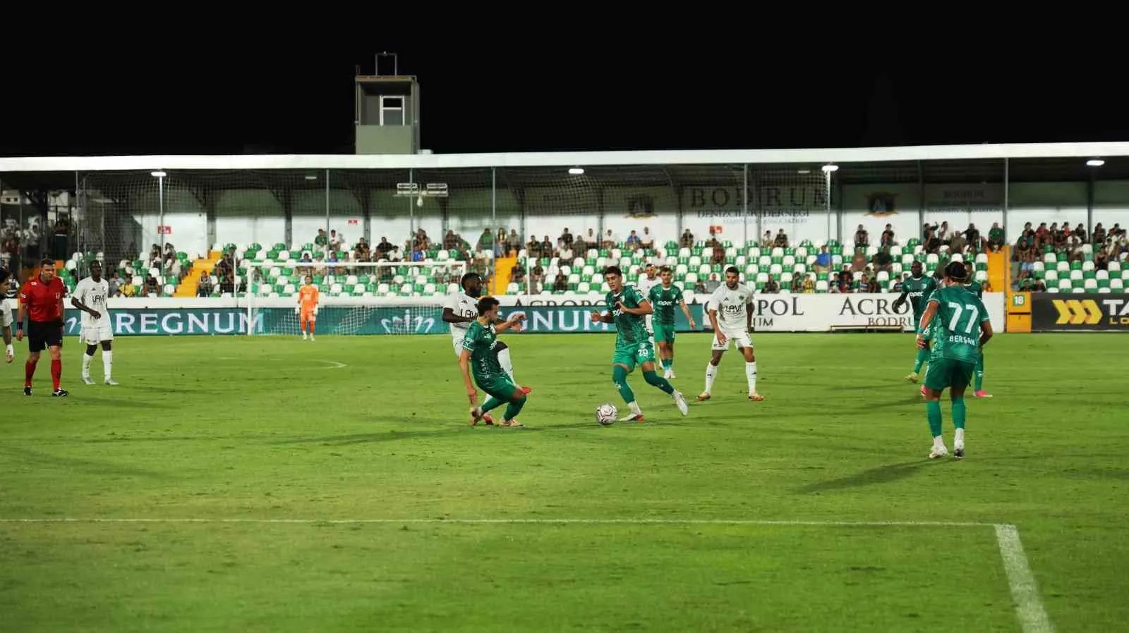 Bodrum FK evinde fırtına gibi esti: Batman Petrolspor’a geçit yok