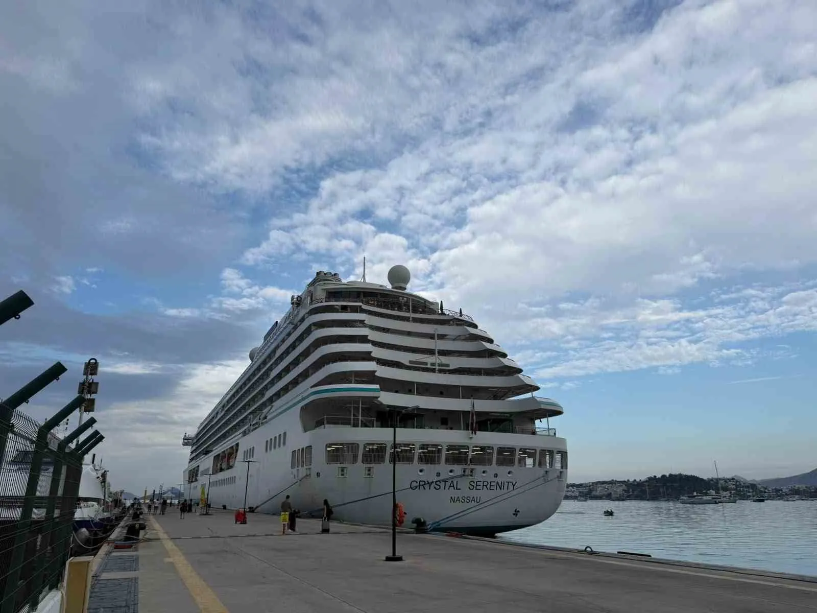Bodrum limanında dev hareketlilik: 693 misafirle geldi