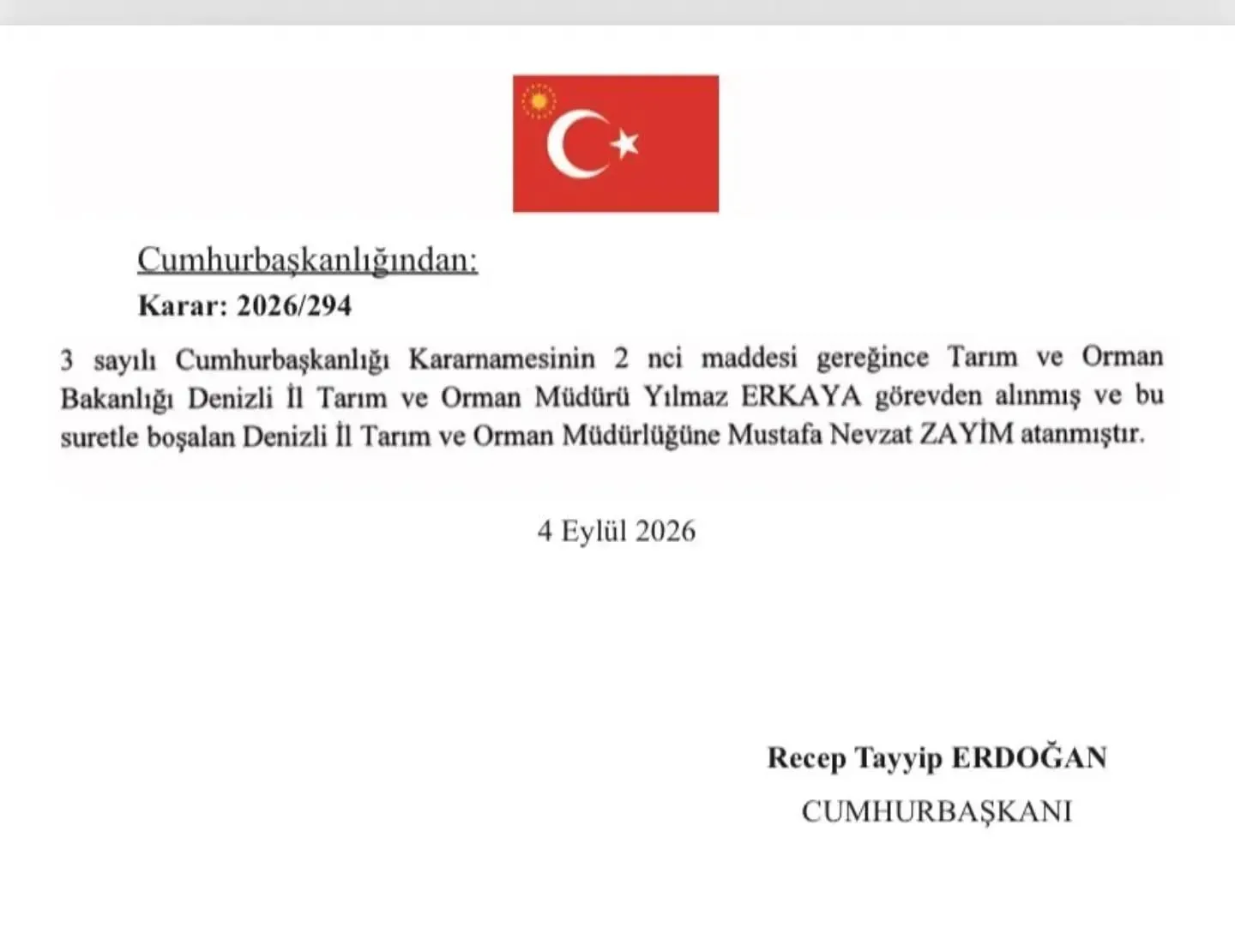 Denizli Tarım'da Zayim dönemi resmileşti: Vekaletten asalete geçiş