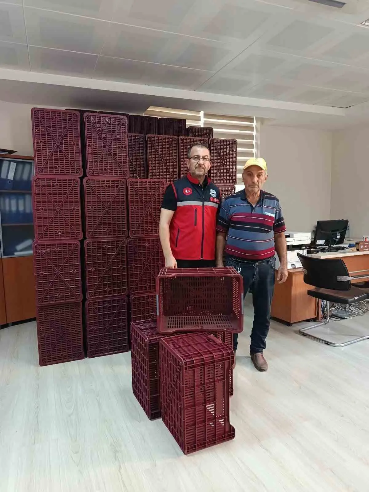 Köşk’te incir sezonuna hijyen desteği: Üreticiye modern ekipman takviyesi