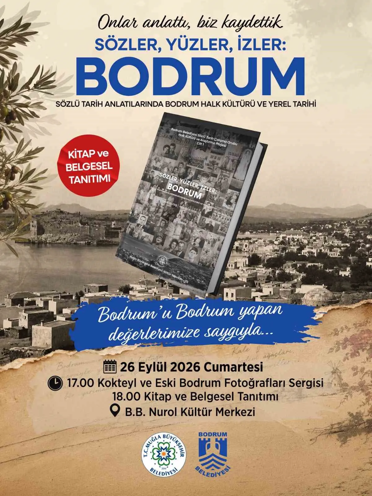 Bodrum’un 3 bin 500 yıllık hikayesi bu kez kendi sahiplerinin ağzından anlatılıyor