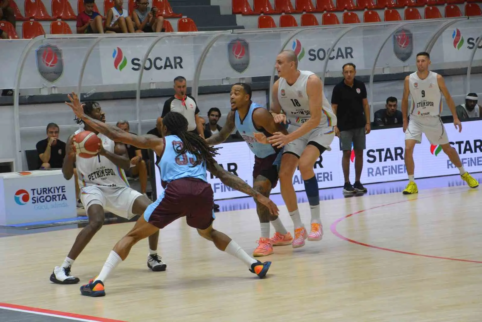 Ege Cup’ta Petkimspor rüzgarı: Trabzonspor’u farklı geçti