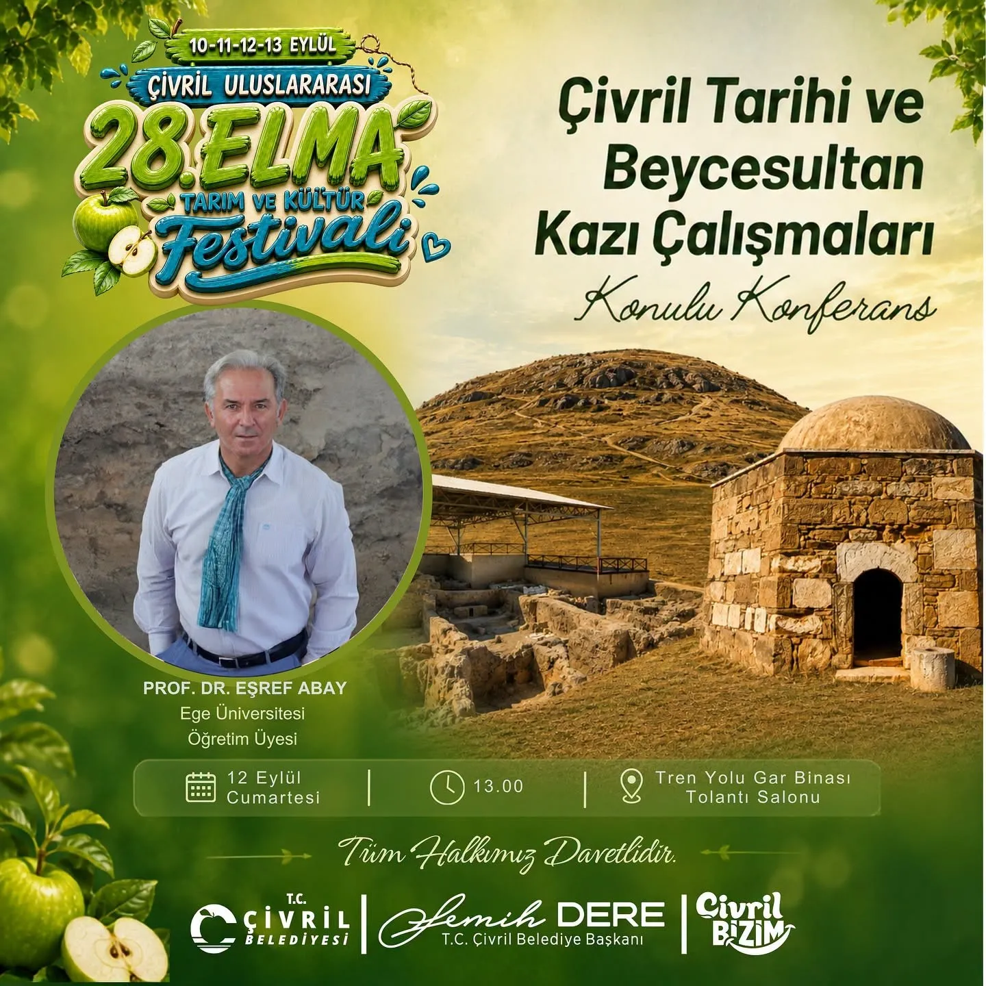 Çivril’de festivalin rotası belli oldu: Bilim ve tarih masaya yatırılıyor