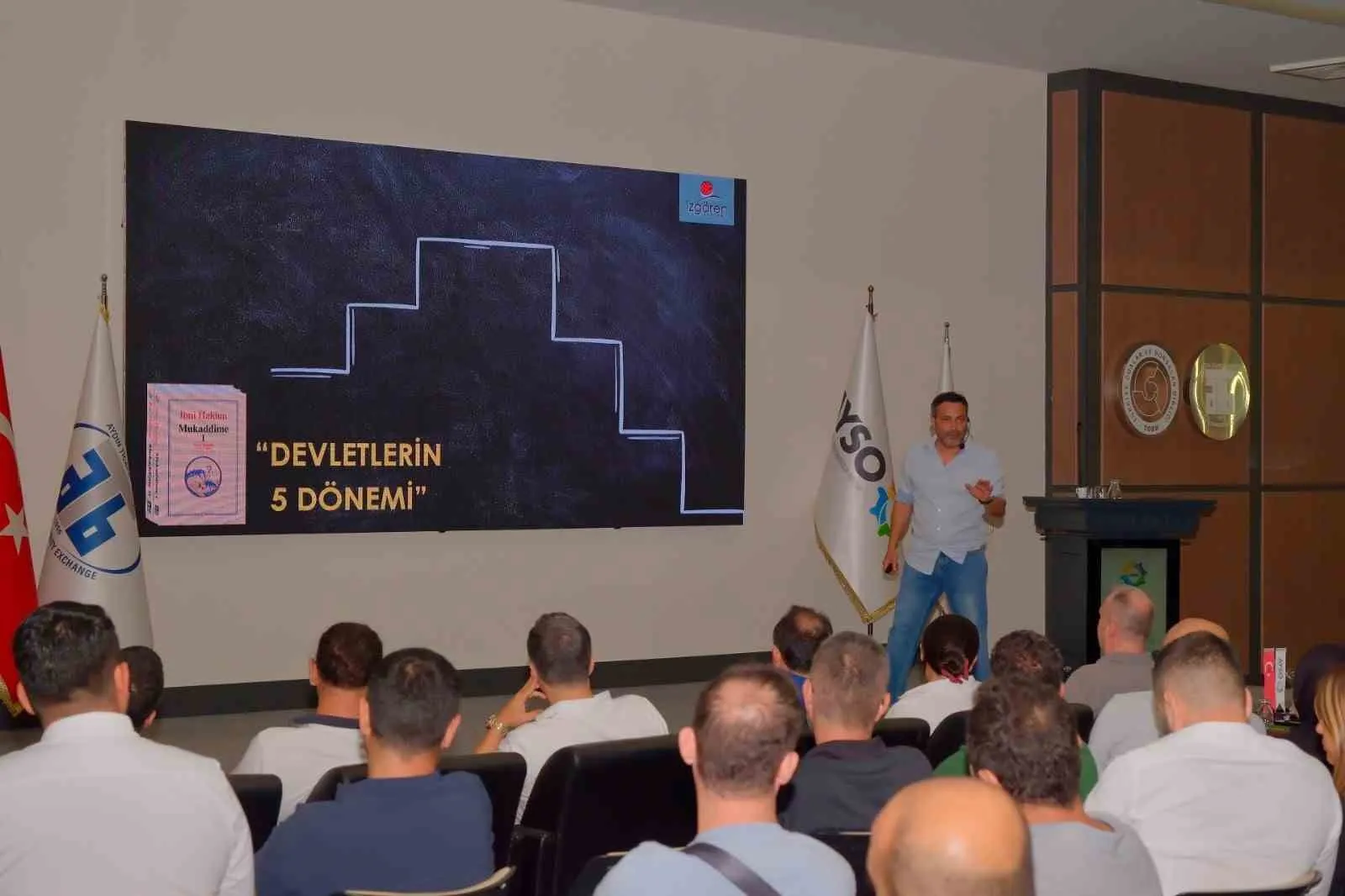 Aydınlı sanayicilere vizyon eğitimi: Geleceği yönetmenin sırları paylaşıldı