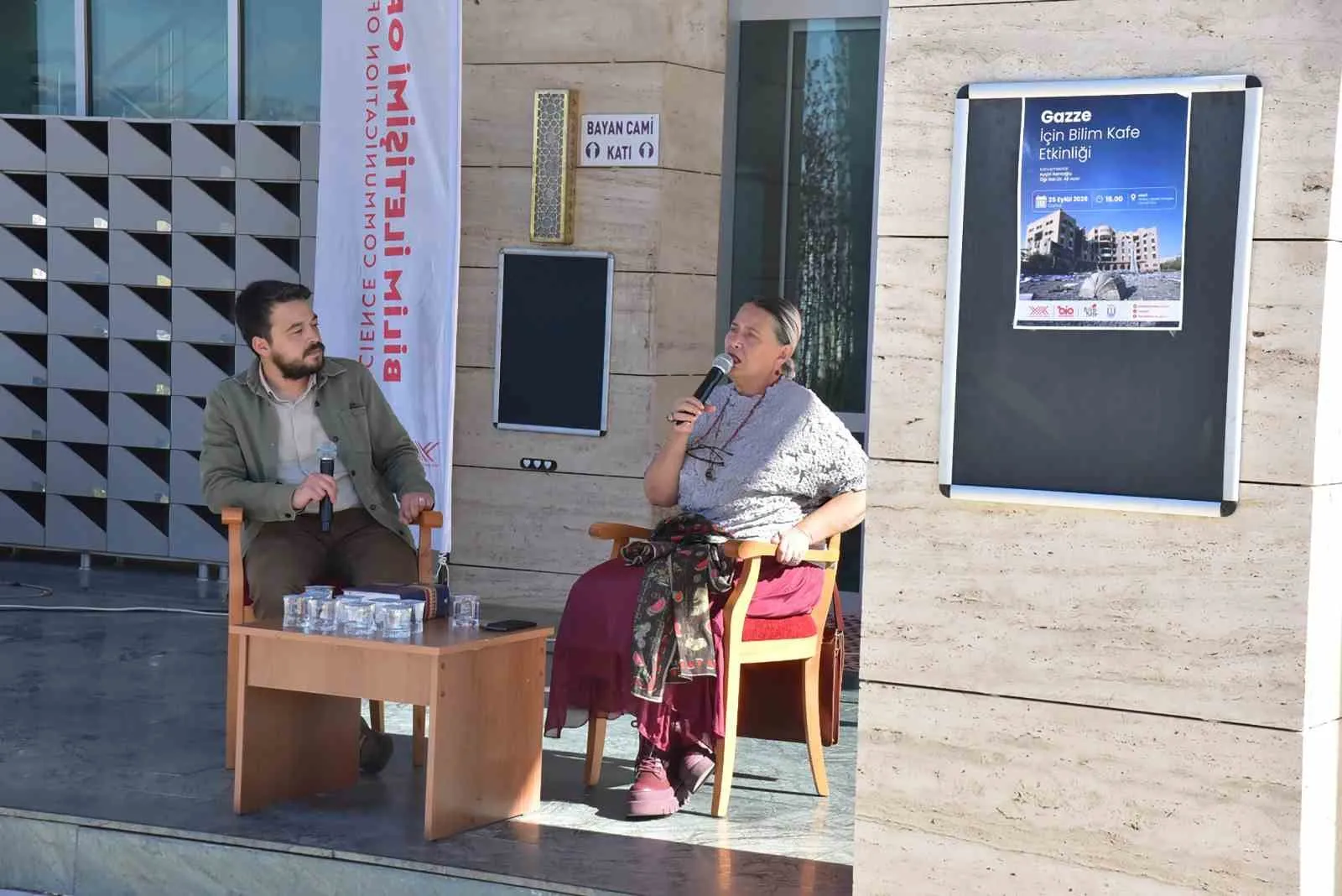 Akademiden Gazze'ye bakış: MSKÜ'de bilimsel farkındalık buluşması