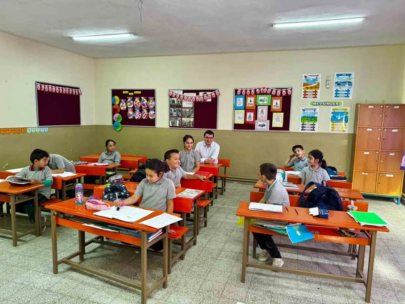 Bozdoğan’da eğitim mesaisi: Kaymakam Sözen’den okul ziyareti