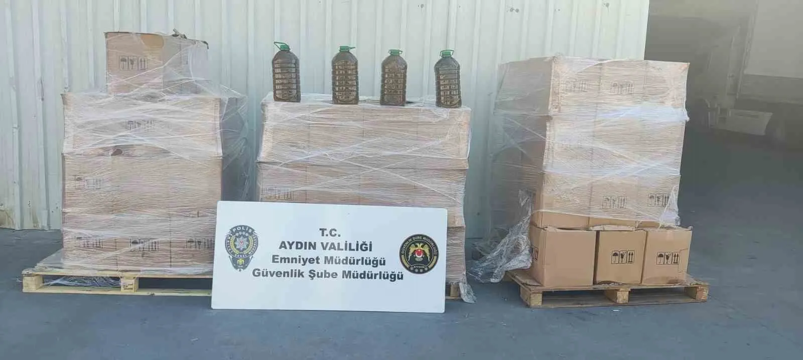 Aydın'da sahte yağ şebekesine ağır darbe: Milyonluk vurgun önlendi