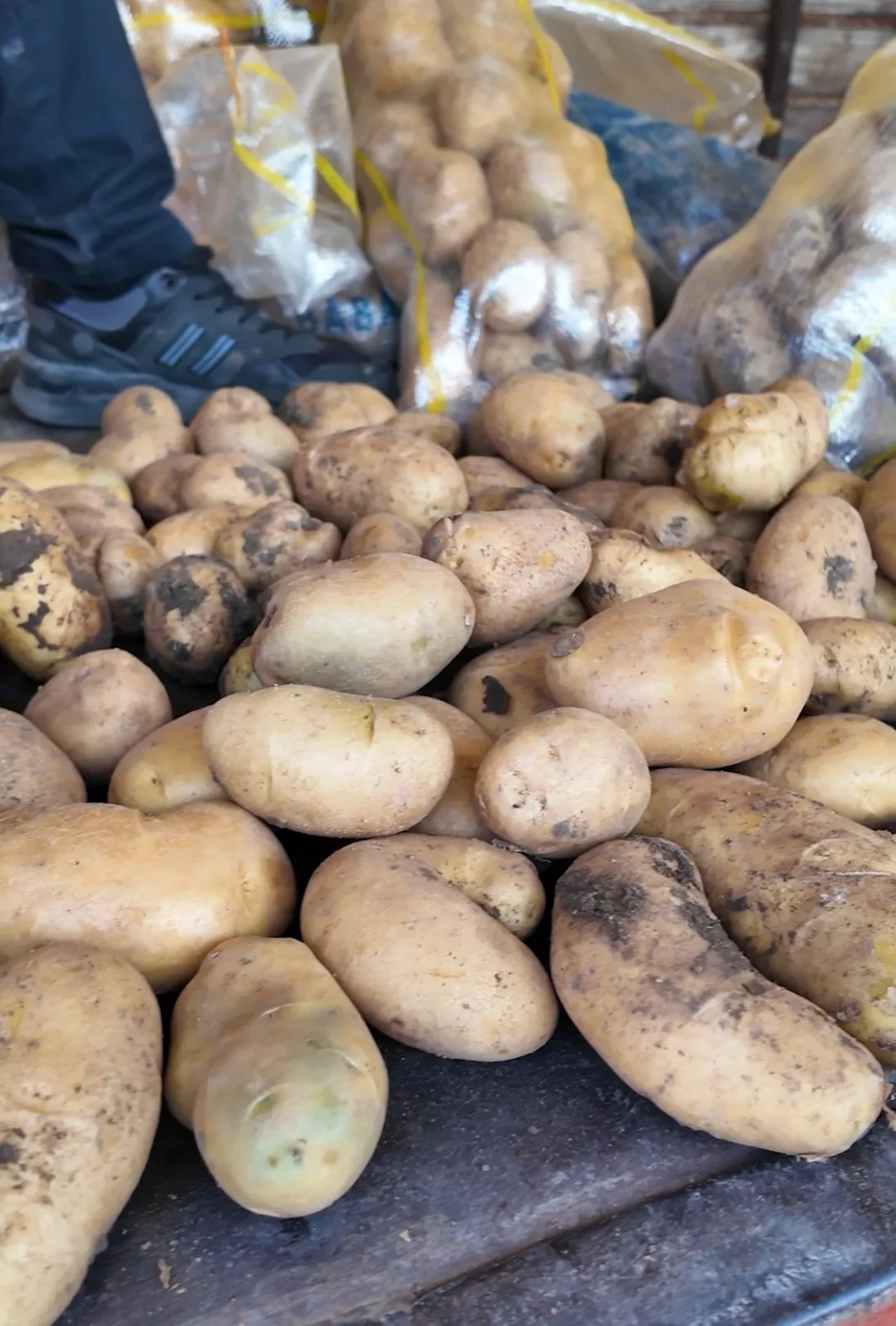 Sandıklı’da patates oyununa zabıta engeli: Hem bozuk çıktı hem eksik tartıldı