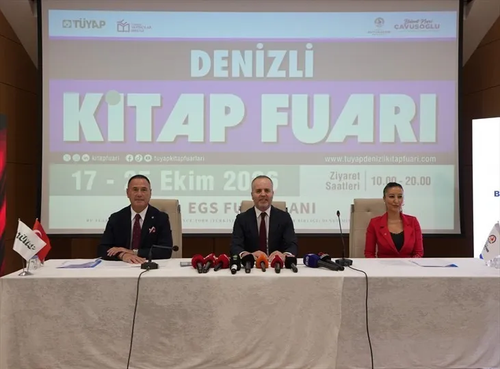 Denizli edebiyat rüzgarına hazırlanıyor: TÜYAP ile dev buluşma başlıyor