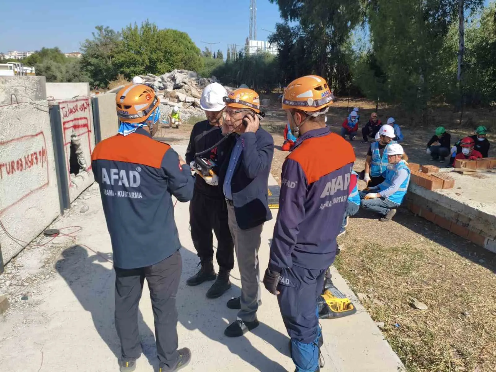 ADÜ'nün arama kurtarma timi zorlu sınav için sahaya indi