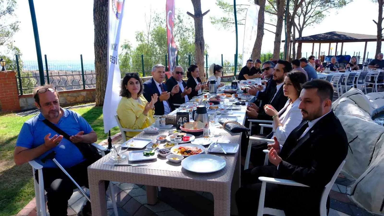 Kuyucak'ta vefa buluşması: Başkan Doğanca kahramanları ağırladı