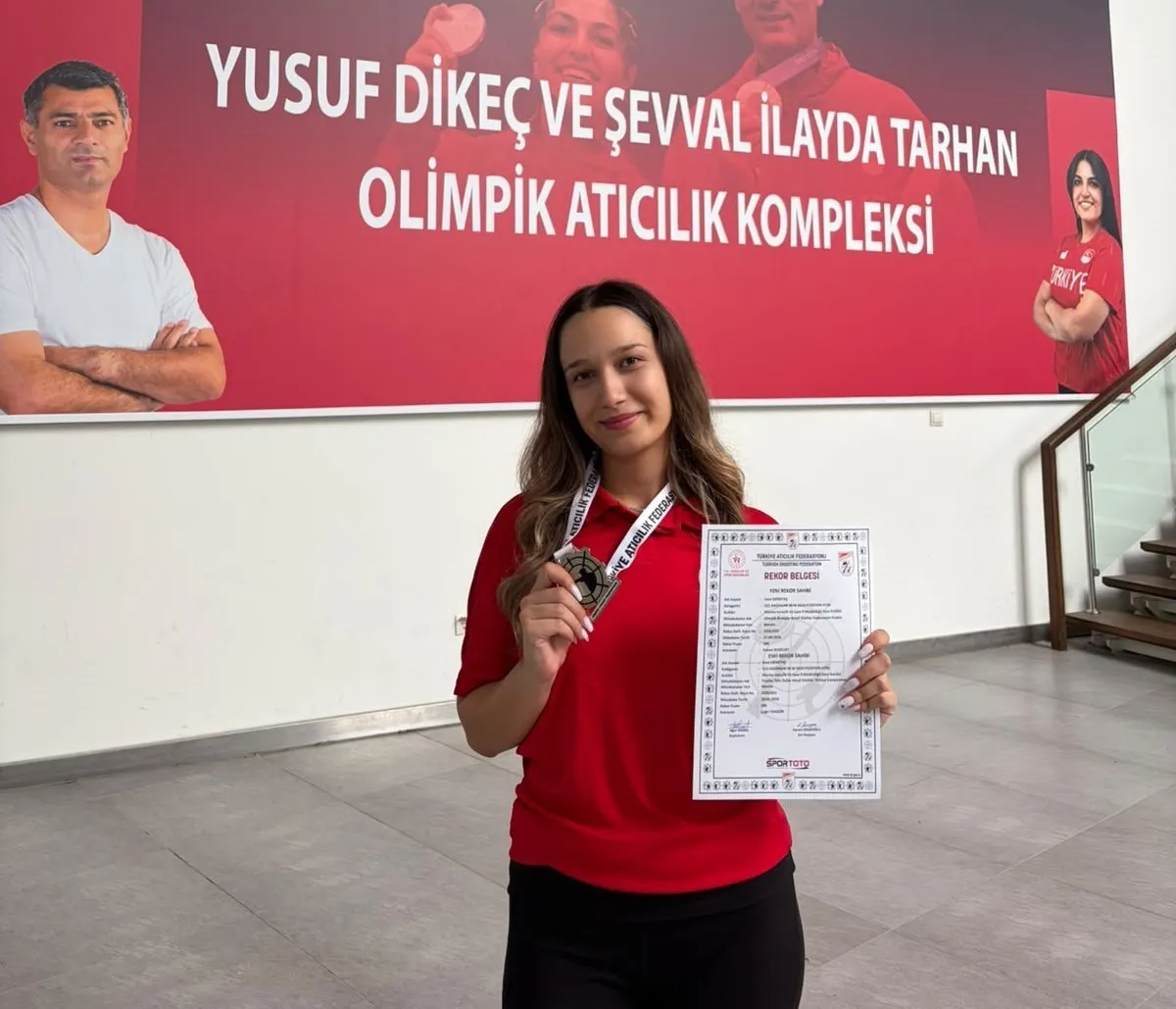 Manisalı atıcıdan dev adım: Milli sporcu rekoru tarihe gömdü