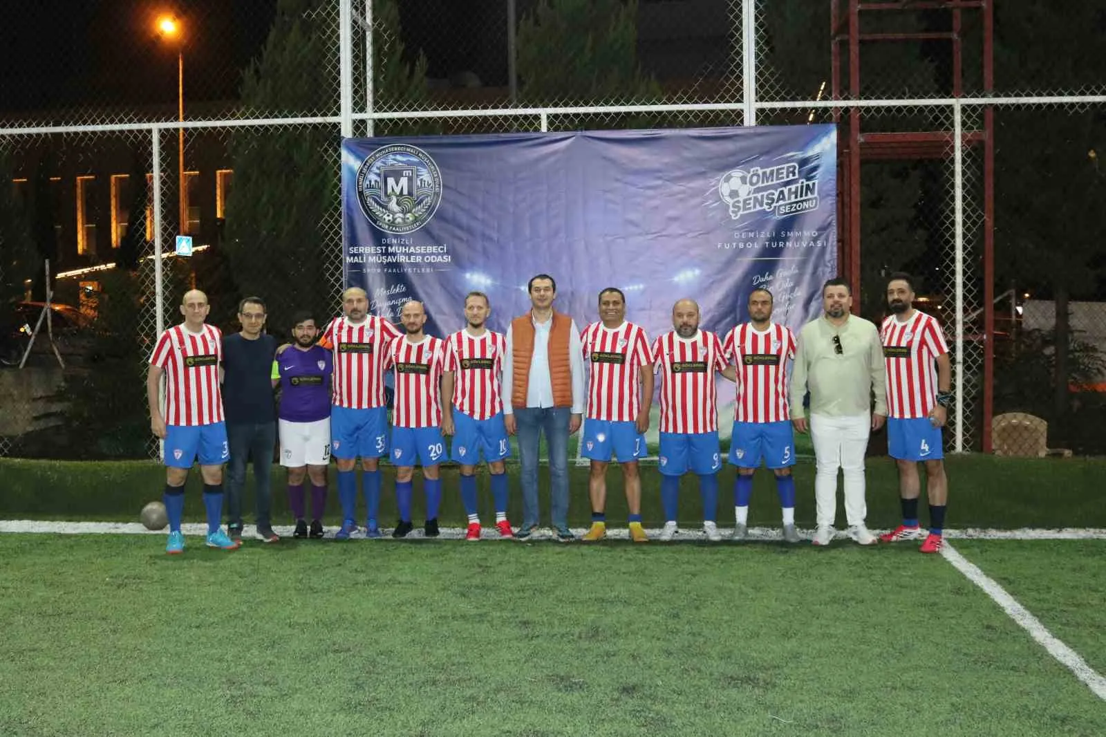 Denizli'de yeşil sahalarda vefalı buluşma: Ömer Şenşahin unutulmadı