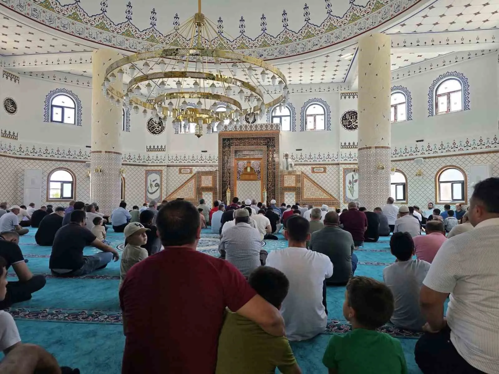 Köşk’te manevi buluşma: Bilal-i Habeşi Camii kapılarını açtı