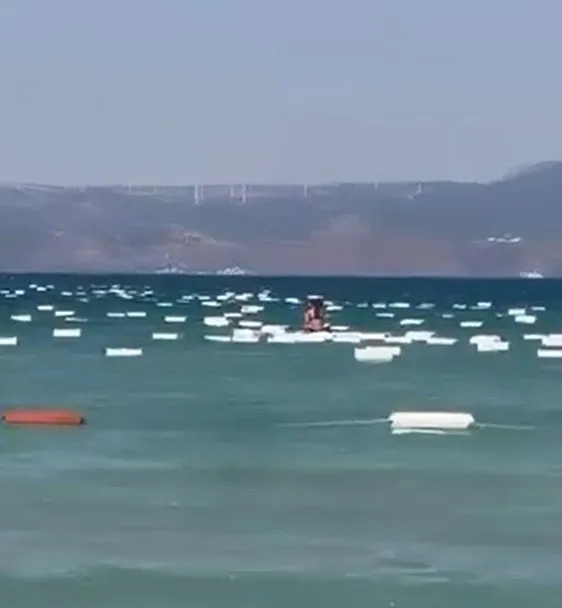 Çeşme’nin incisi Paşalimanı’nda çevre alarmı: Sahili strafor istilası vurdu