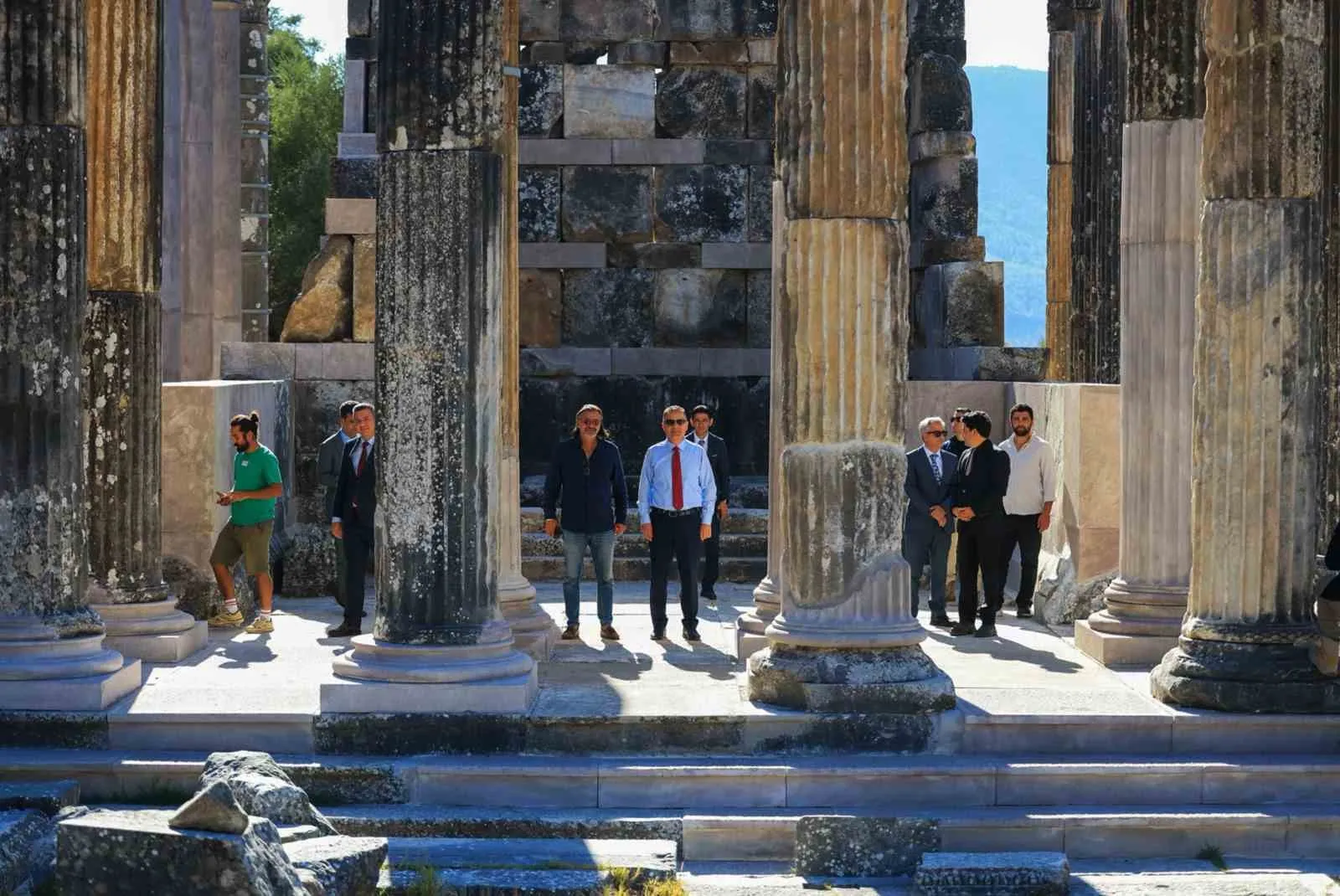 Milas'ın antik mirasında hummalı çalışma: Vali Akbıyık’tan yerinde denetim