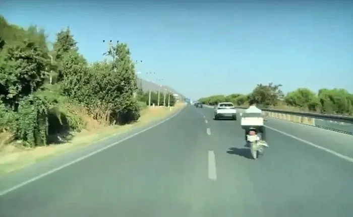 Denizli trafiğinde saniyelerle gelen mucize: Ölümden böyle döndü