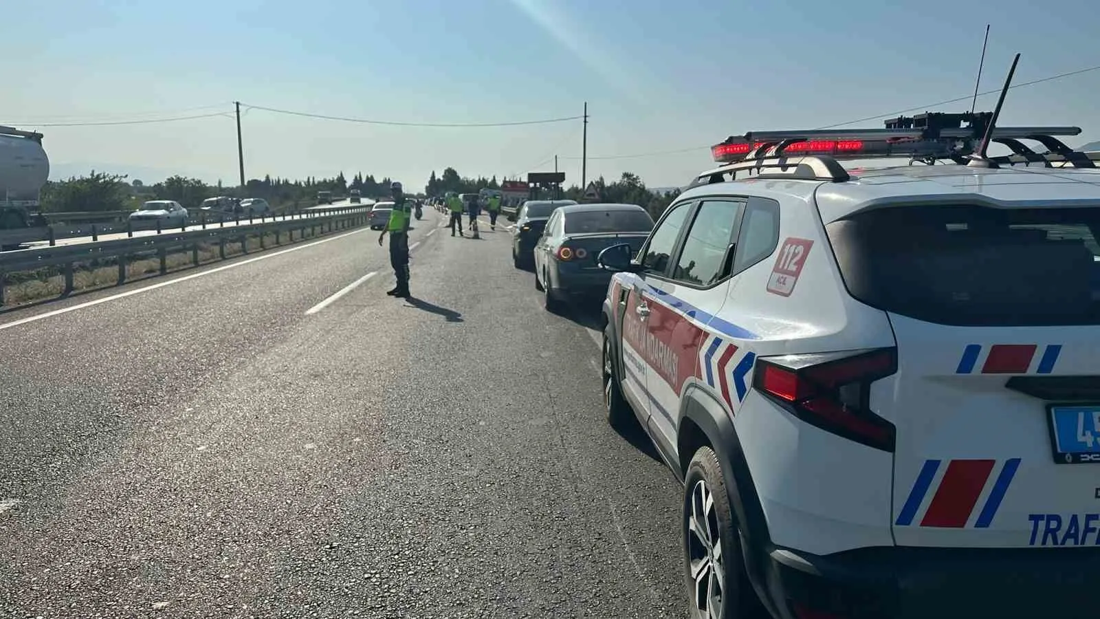 Manisa'da acı sabah: Motosikletli güvenlik görevlisi feci kazada can verdi