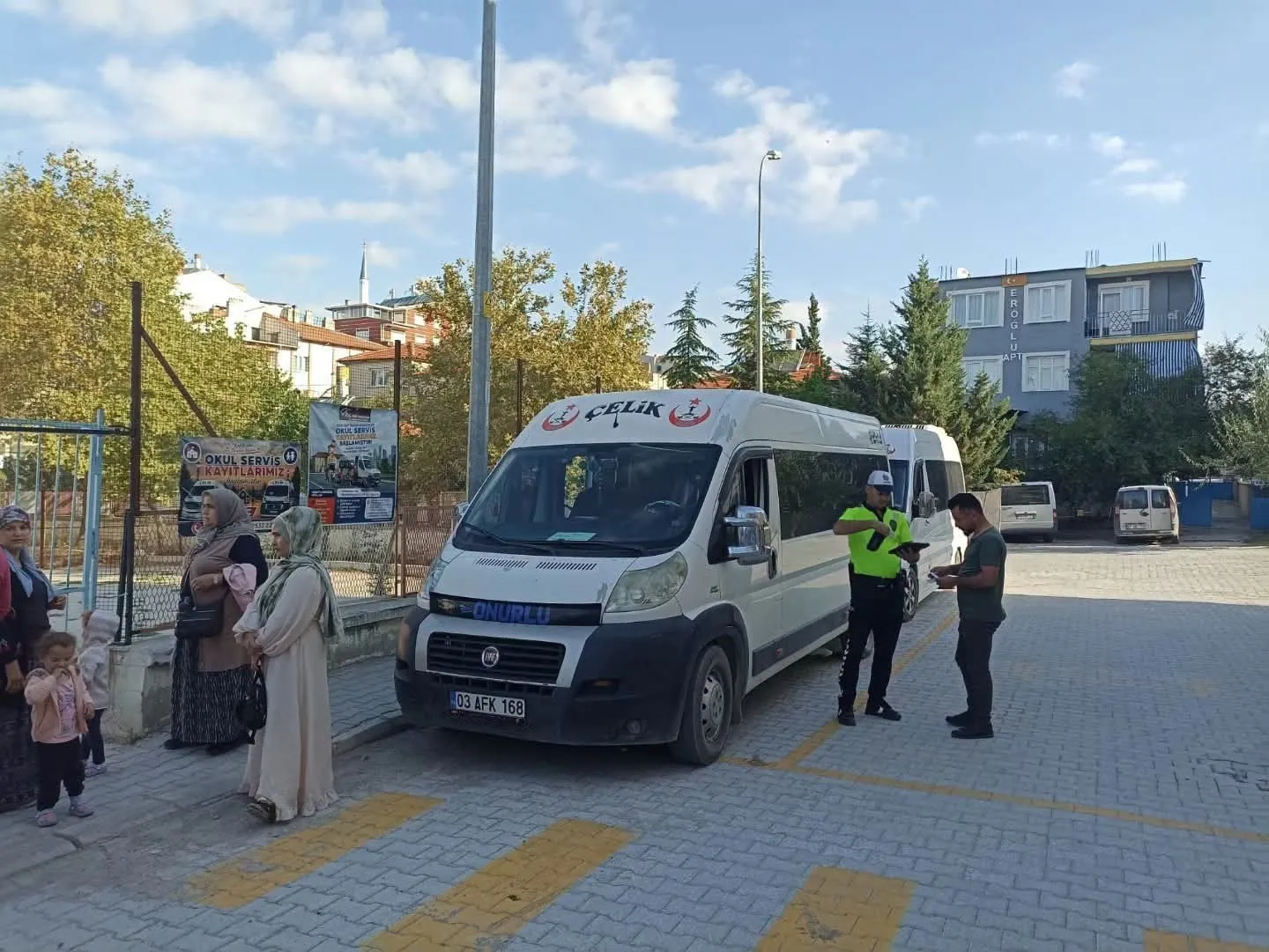 Sandıklı’da öğrencilerin güvenliği için sıkı takip: Ekipler sahaya indi