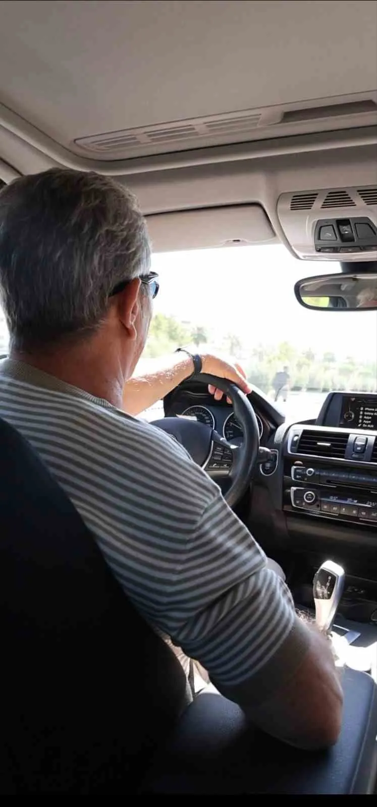 Nazilli'de asfalt mesaisi: Başkan Tetik direksiyona geçti, konforu bizzat denedi