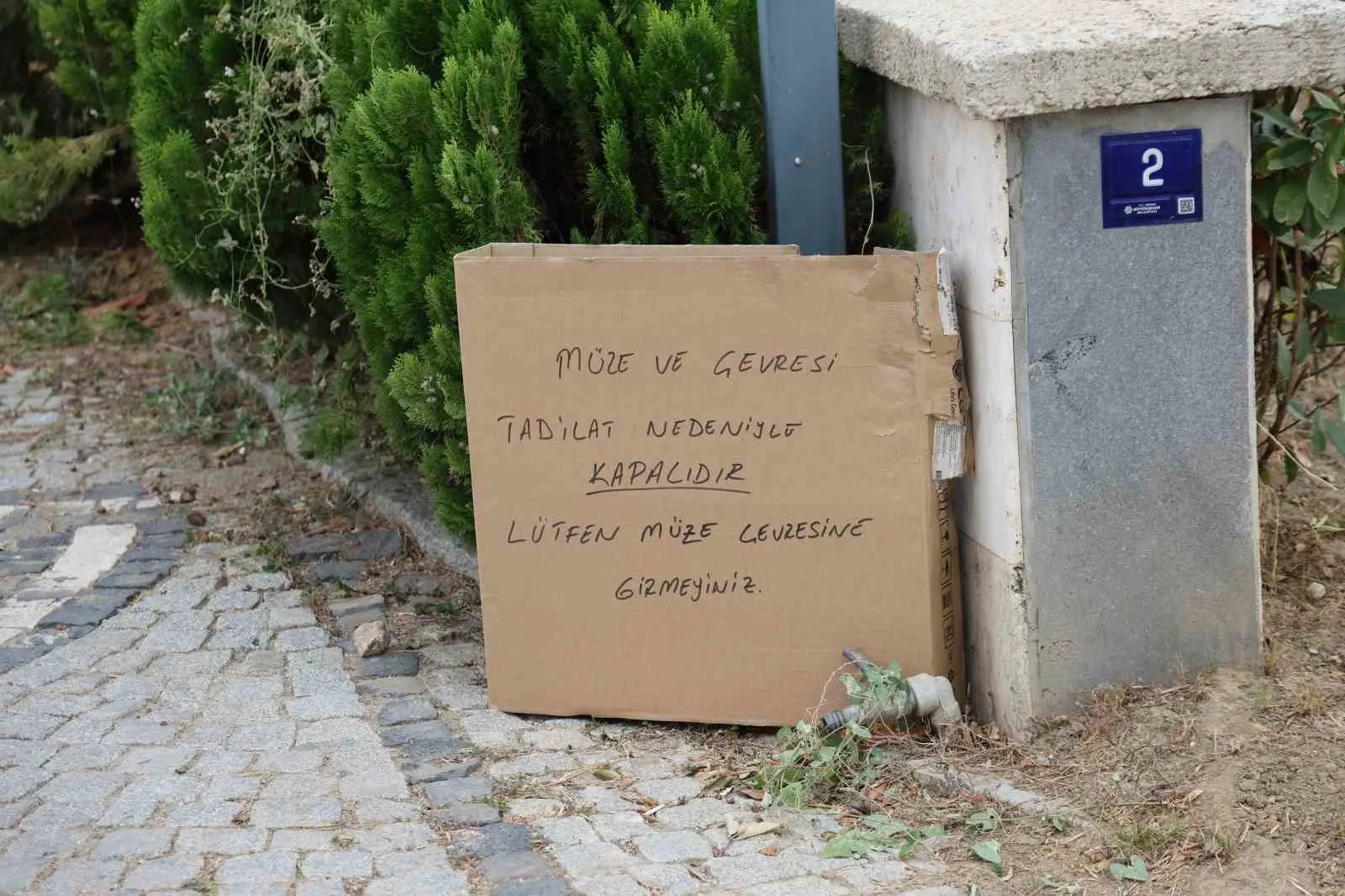 Aydın’da müze trafiği durdu: Menderes’in anı mekanı uzun süreli bakıma alındı