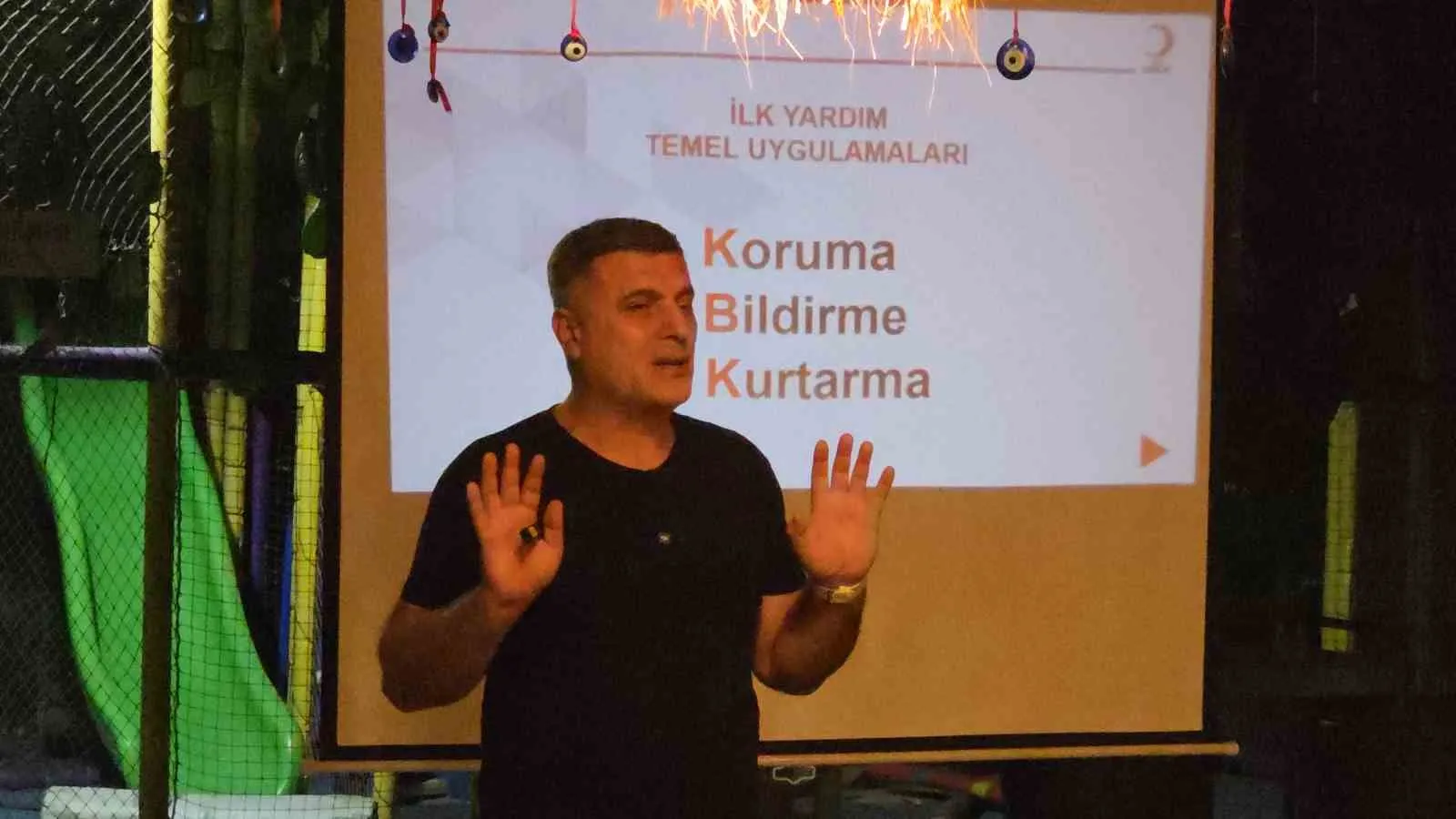 Nazilli’nin motosiklet tutkunları hayat kurtarmak için kolları sıvadı