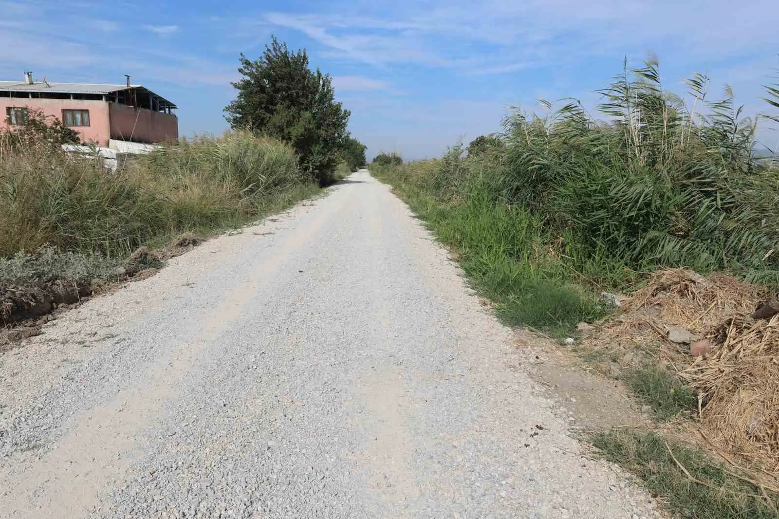 Karaağaçlı’da yüzleri güldüren dokunuş: Çiftçinin yolu açıldı, sokaklar yenilendi