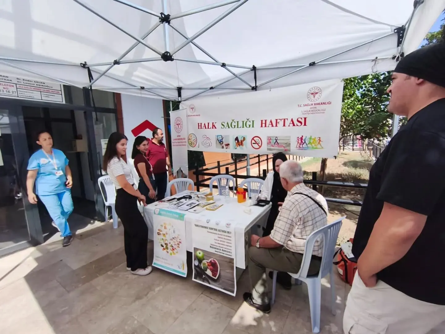 Nazilli’de sağlık seferberliği: Vatandaşlar kendi performanslarını test etti