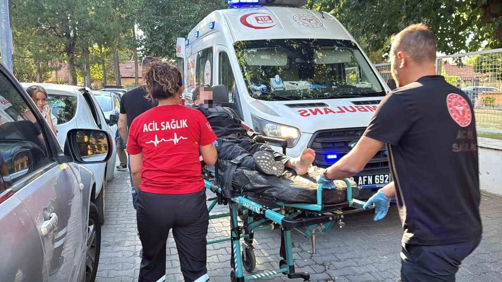 Menteşe’de okul yolu kana bulandı: Küçük öğrenci hastanelik oldu