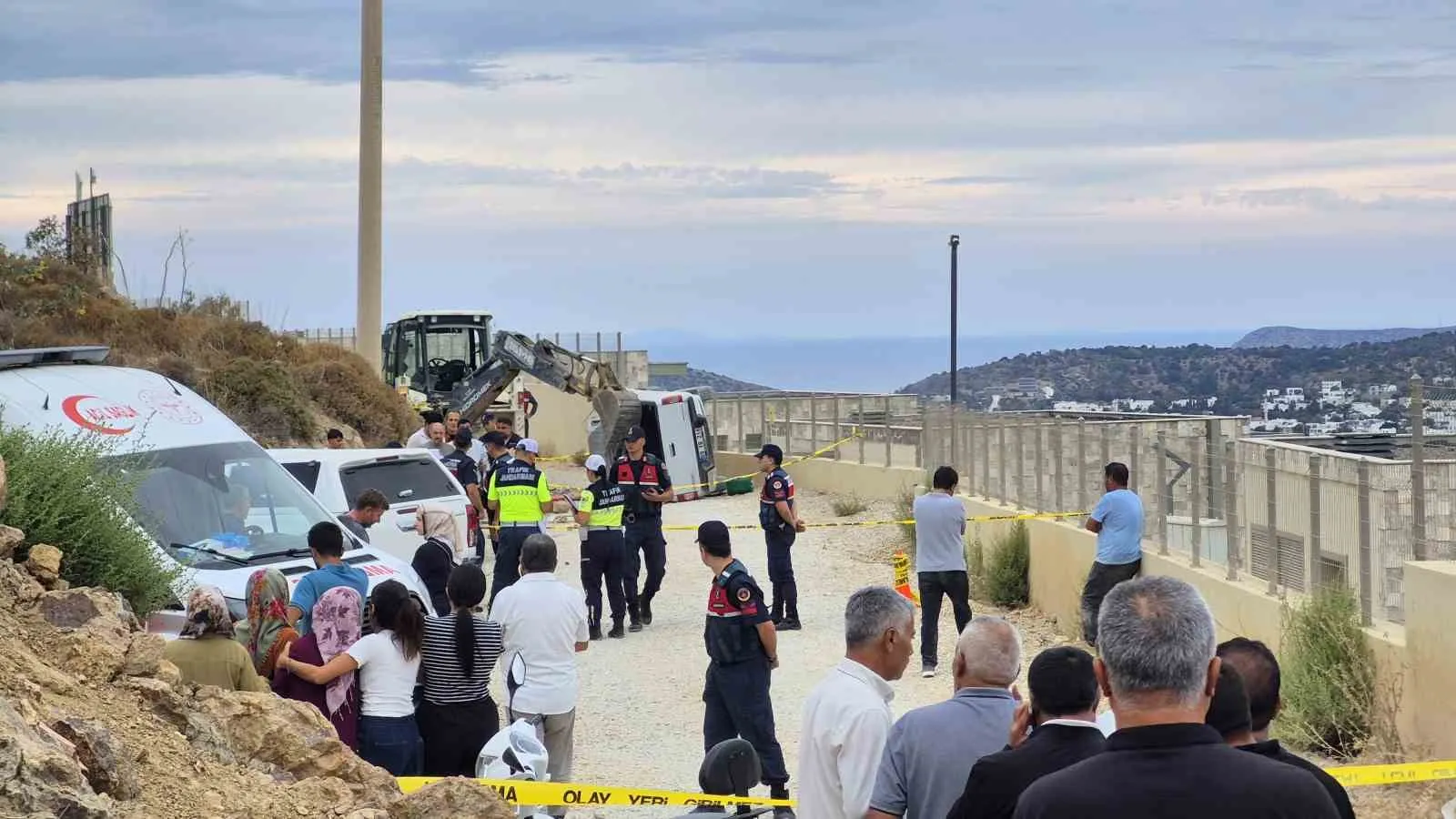 Bodrum'da yürek yakan kaza: 15 yaşındaki sürücü yaşamını yitirdi