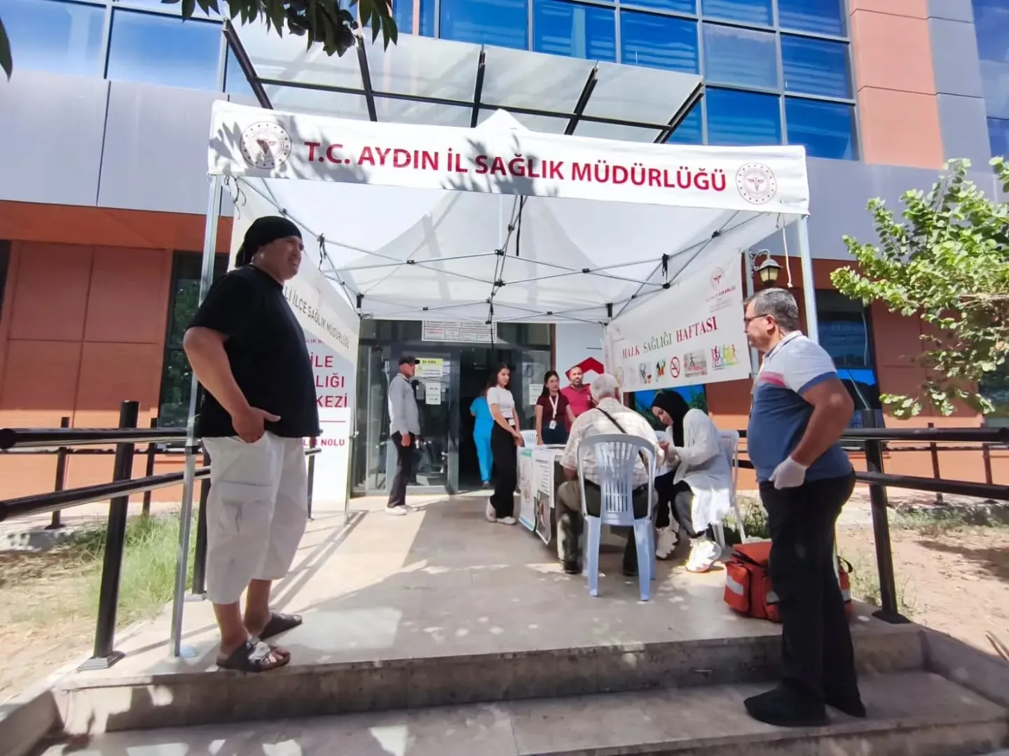 Nazilli’de sağlık seferberliği: Vatandaşlar kendi performanslarını test etti