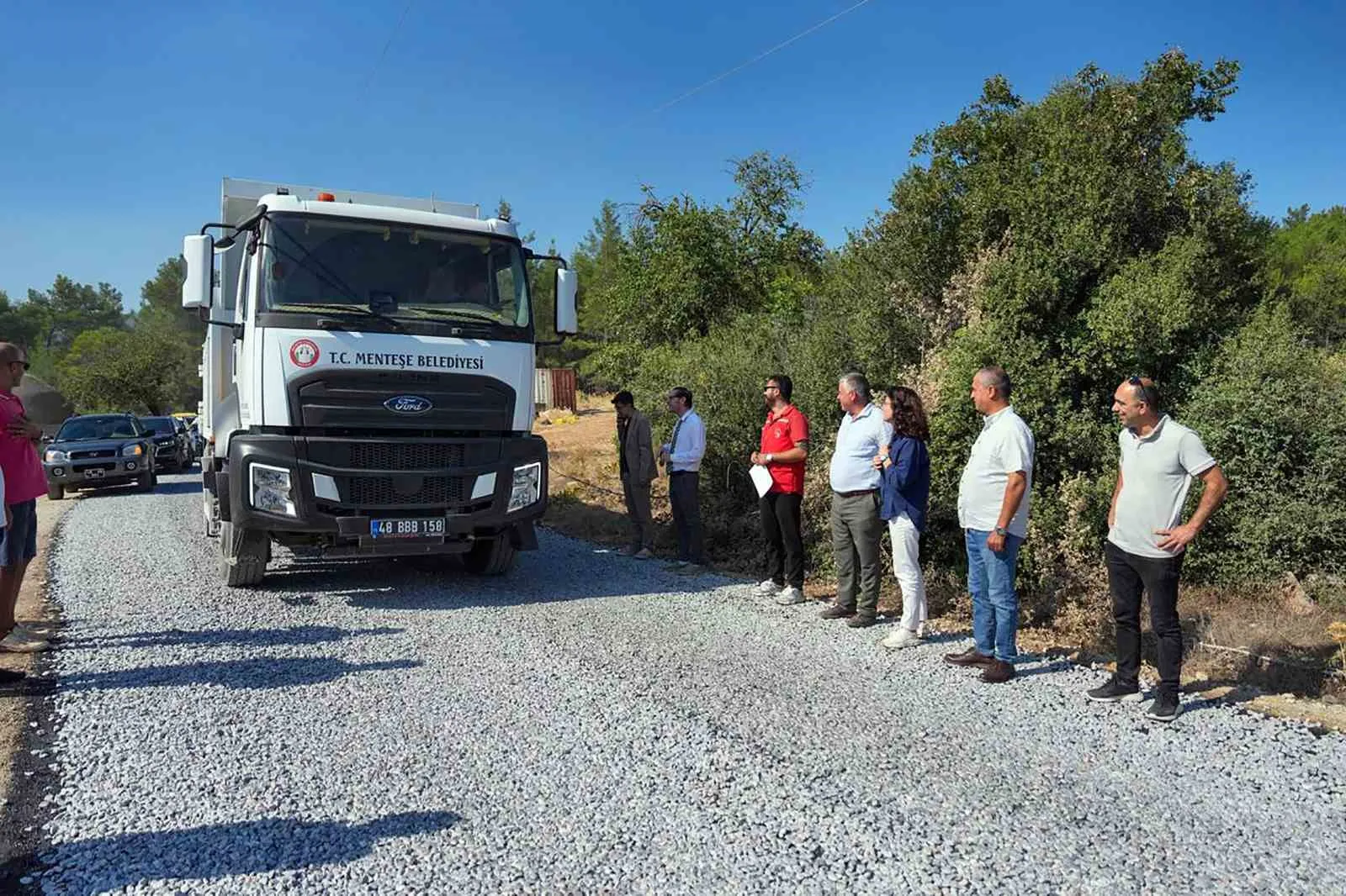 Menteşe’de ulaşım çilesine son: İki mahalle arasındaki yol 7 kilometre kısaldı